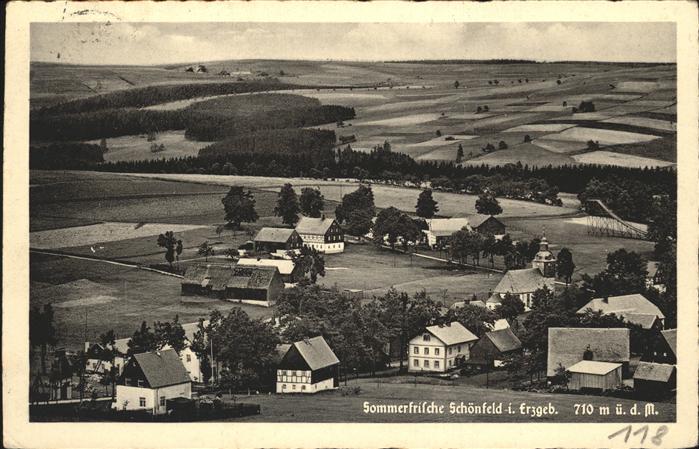 Schoenfeld Erzgebirge Sommerfrische