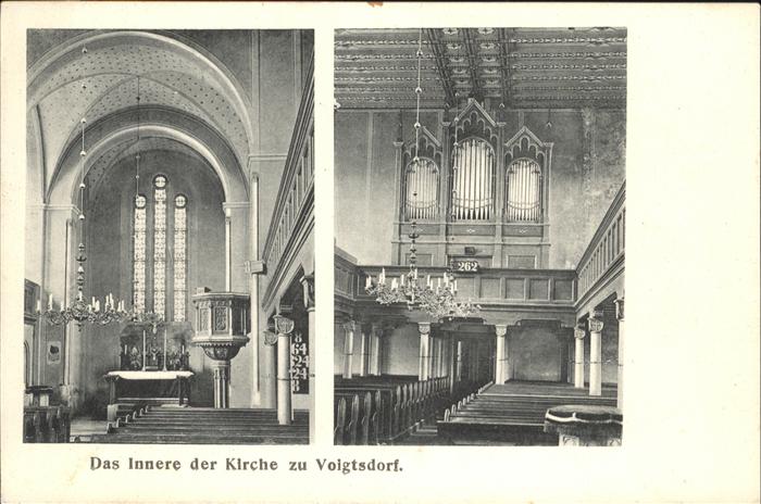 Voigtsdorf Strasburg Innere Kirche Altar