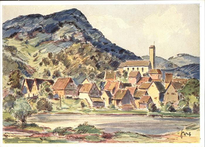 Schoenau Pfalz Schönau Wasgau Künstler Karl Graf