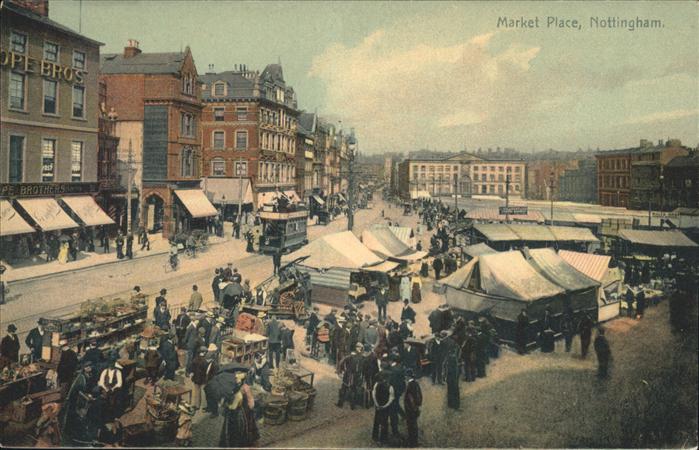 Nottingham UK Market Place