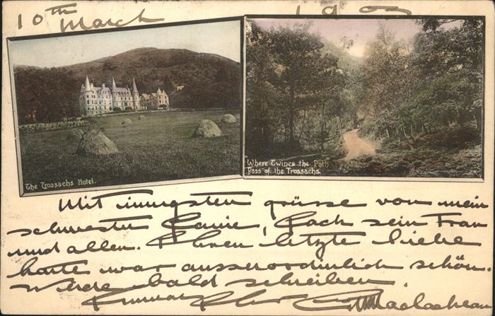 Glasgow Trossachs Hotel
Pass of the Trossachs