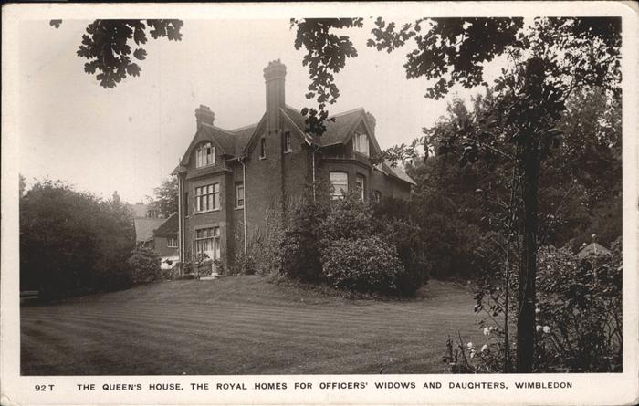 Wimbledon Park Queen`s House
Royal Homes for Officer`s widows