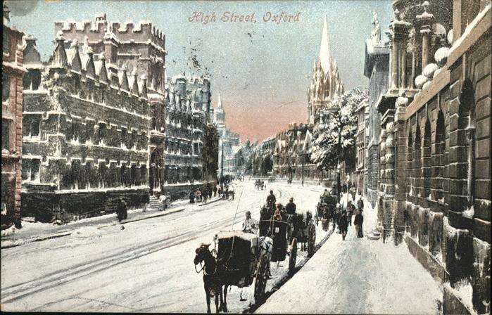 Oxford Oxfordshire High Street