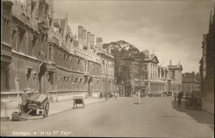 Oxford Oxfordshire High Street