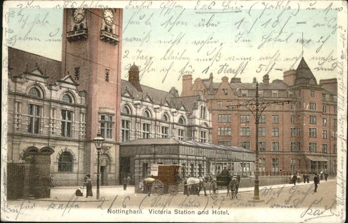 Nottingham UK Victoria Station