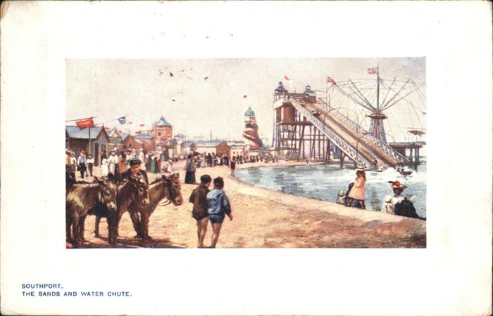 Southport UK Sands
Water Chute