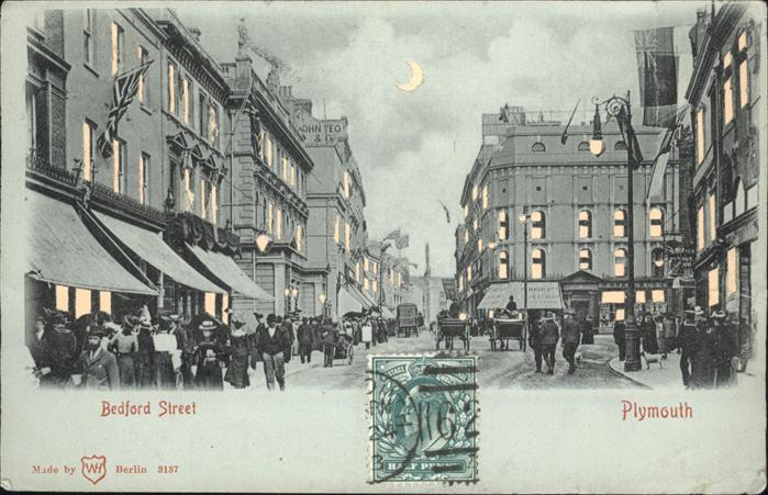 Plymouth  UK South West Bedford Street