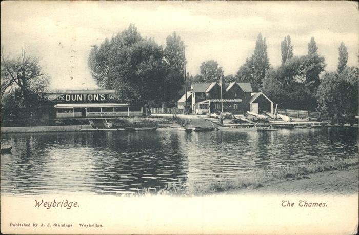 Weybridge Elmbridge Thames