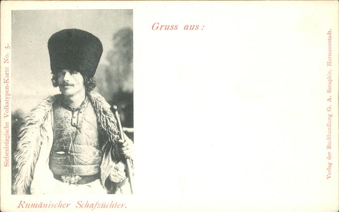 Schaeferei Landwirtschaft Rumänischer Schafzüchter