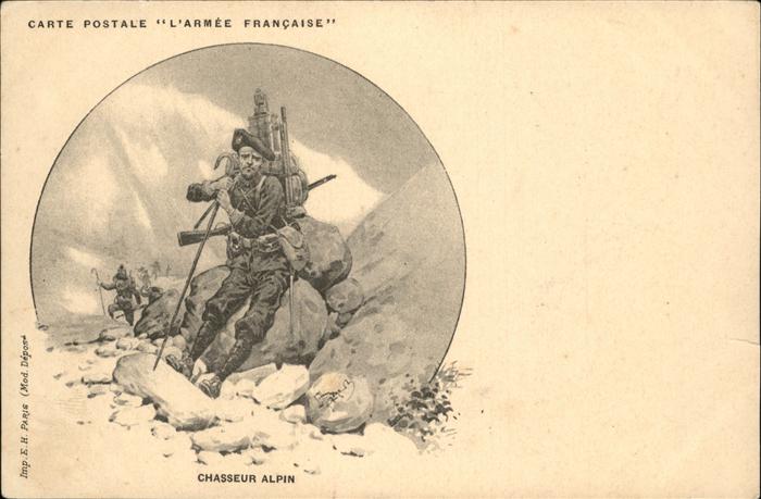 Gebirgsjaeger Frankreich