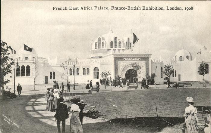 Exhibition Franco-British London 1908 French East Africa Palace