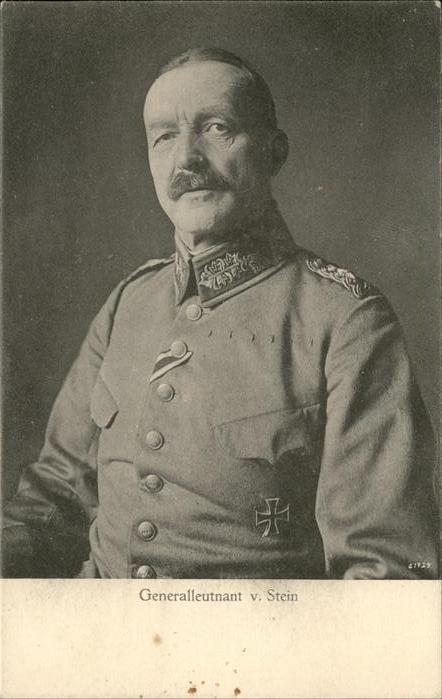Generaele Leutnant v Stein