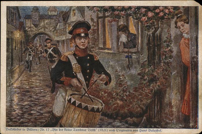 Trommler Volkslieder Nr 17