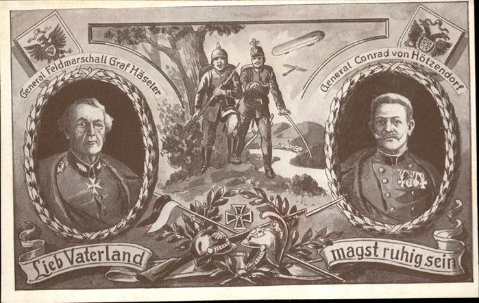 Marschall Vinzenz Conrad v Hötzebdorf Feldmarschall Graf