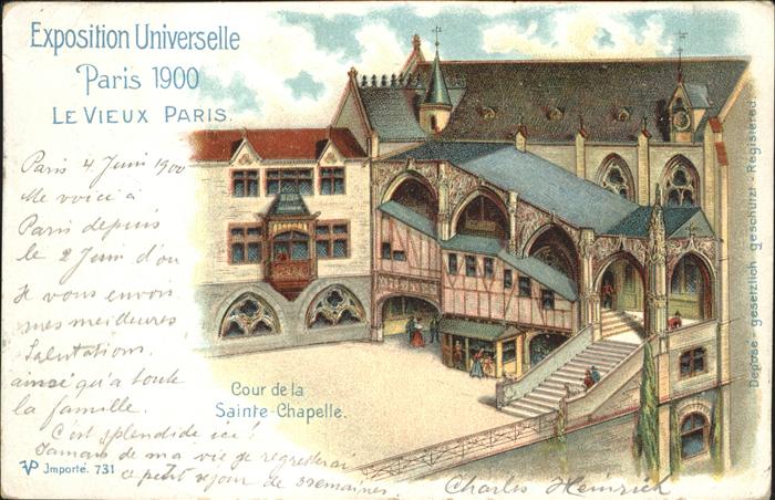 Exposition Universelle Paris 1900 Chapelle