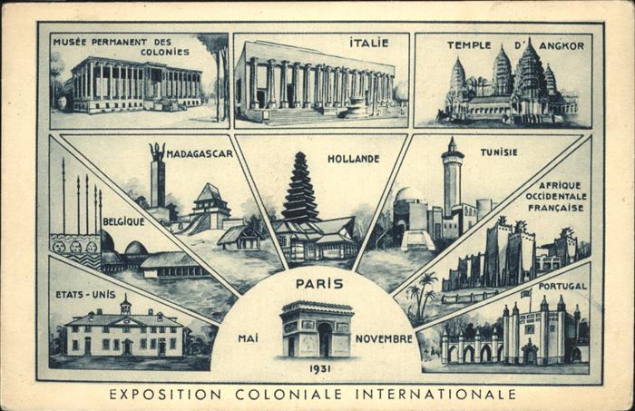 Exposition Coloniale Paris 1931