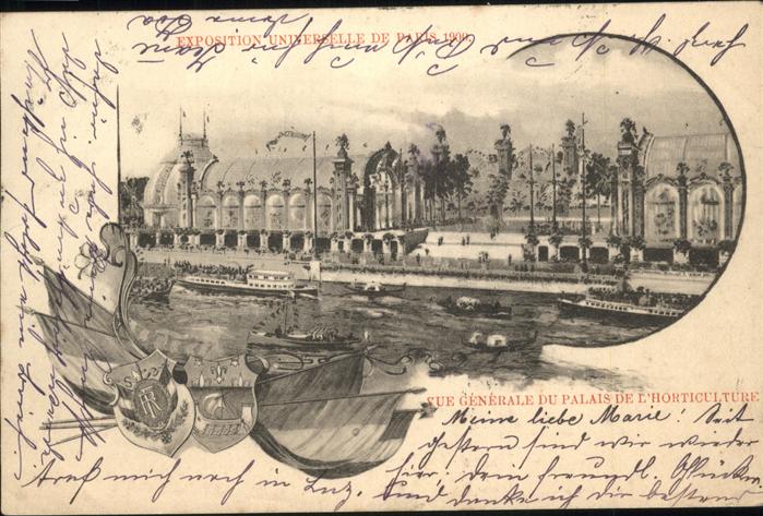 Exposition Universelle Paris 1900 Schiffe