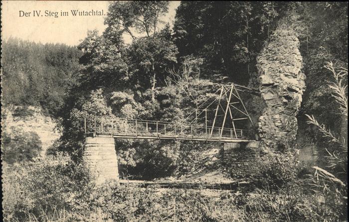 Wutach IV. Steg