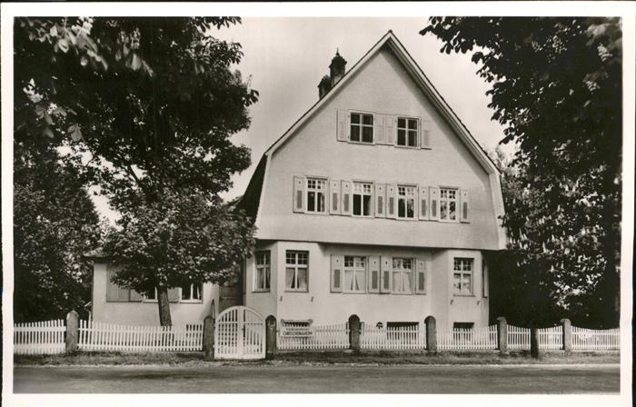 Bad Duerrheim Kinderheim Chrischona