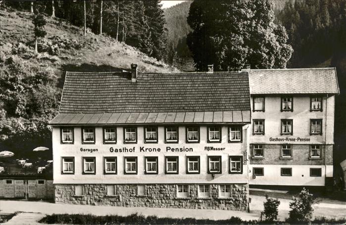 Nussbach Schwarzwald Gasthaus Krone