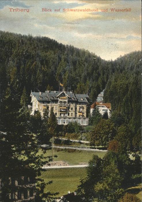 Triberg Schwarzwald Schwarzwald Hotel Wasserfall