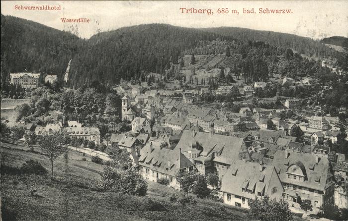 Triberg Schwarzwald Schwarzwald Hotel Wasserfälle