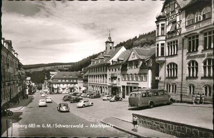 Triberg Schwarzwald Marktplatz
