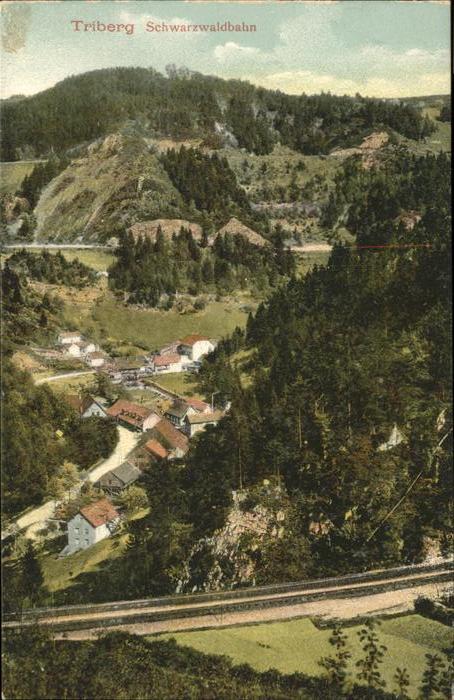 Triberg Schwarzwald Schwarzwaldbahn