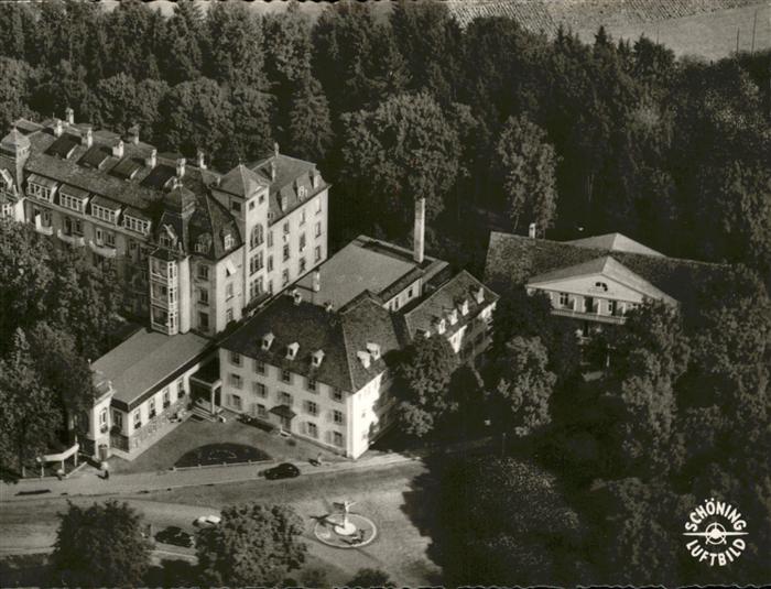 Bad Duerrheim Fliegeraufnahme Kurheim Sanatorium