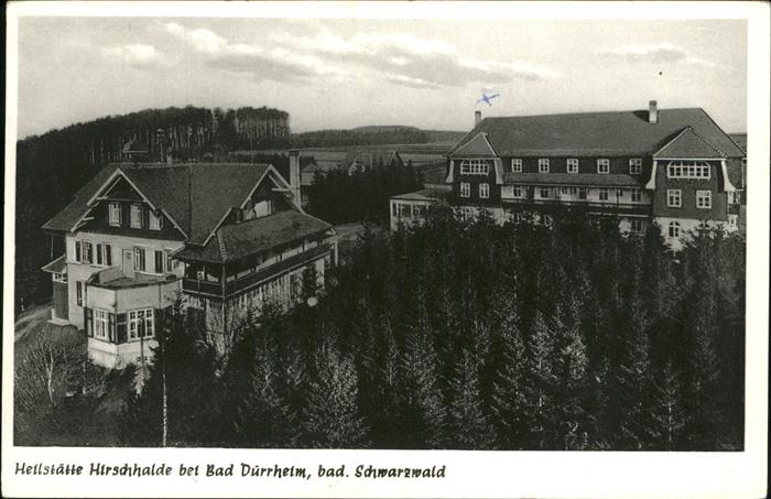 Bad Duerrheim Heilstätte Hirschhalde