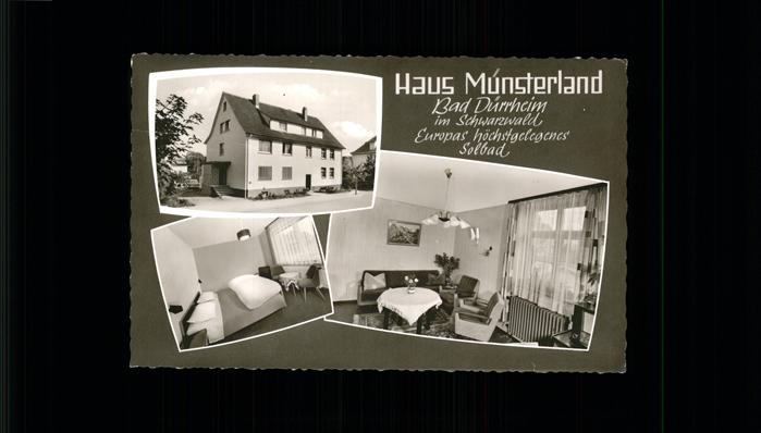 Bad Duerrheim Haus Münsterland