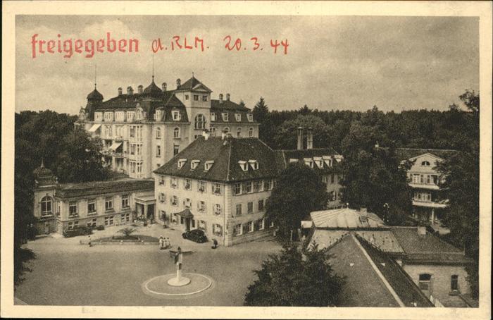 Bad Duerrheim Kurheim Stempel auf AK