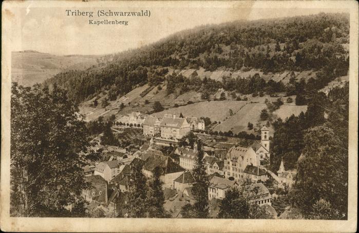 Triberg Schwarzwald Kapellenberg
