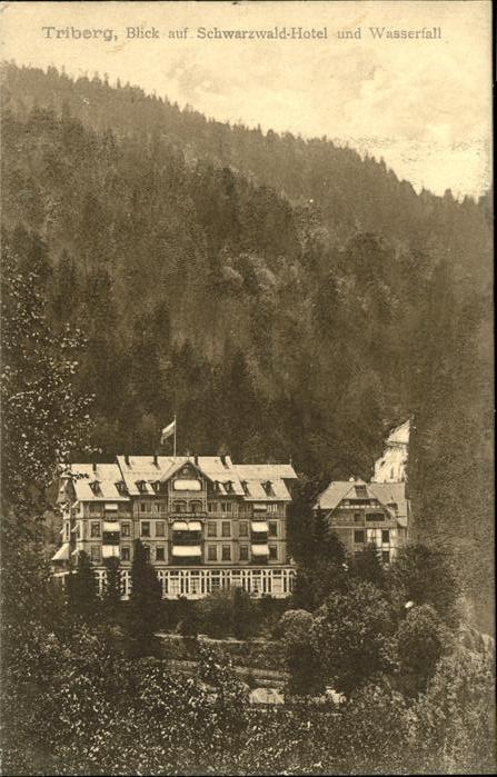 Triberg Schwarzwald Schwarzwald Hotel Wasserfall