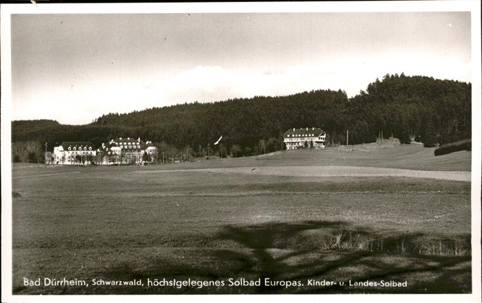 Bad Duerrheim Kindersolbad