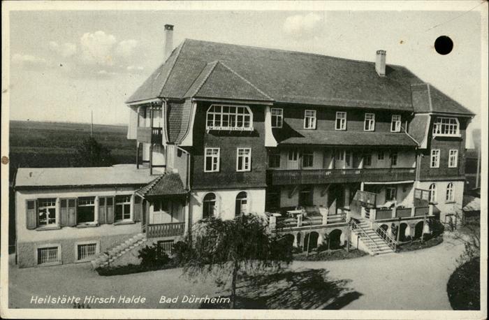 Bad Duerrheim Heilstätte Hirschhalde