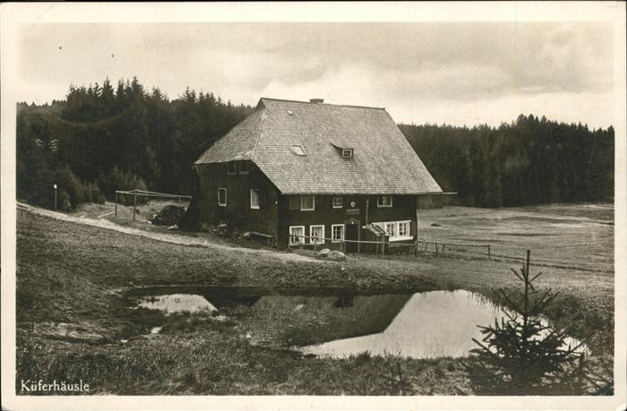 Triberg Schwarzwald Naturfreundehaus Küferhäusle