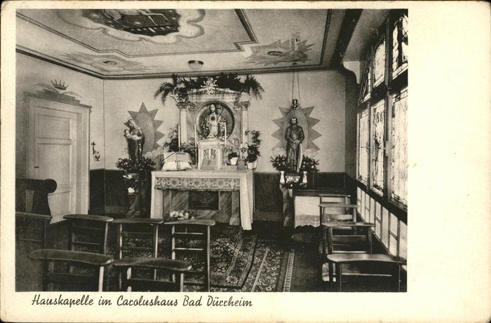 Bad Duerrheim Hauskapelle im Carolushaus