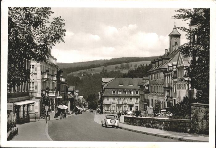 Triberg Schwarzwald Marktplatz Hauptstrasse