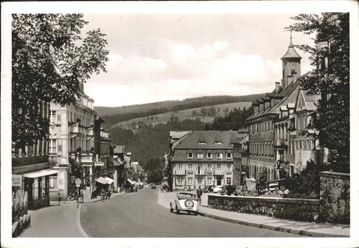 Triberg Schwarzwald Marktplatz Hauptstrasse