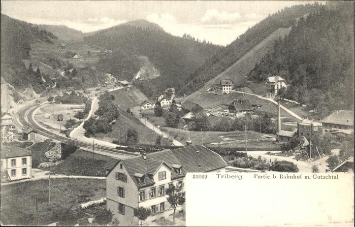 Triberg Schwarzwald Bahnhof Gutachtal