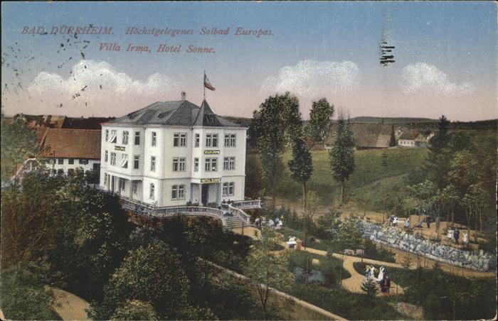 Bad Duerrheim Villa Irma Hotel Sonne