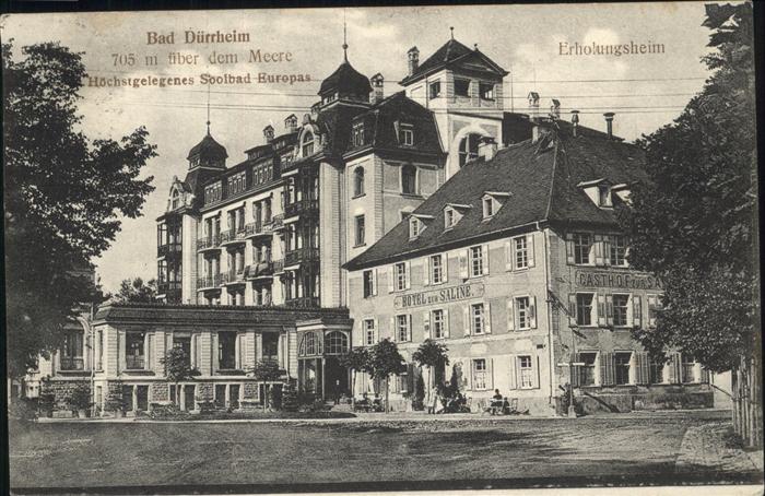 Bad Duerrheim Erholungsheim Hotel zur Saline
