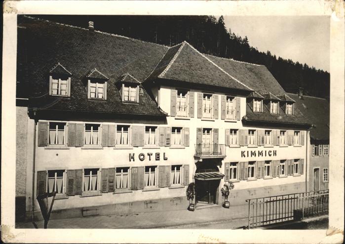 Triberg Schwarzwald Hotel Kimmich