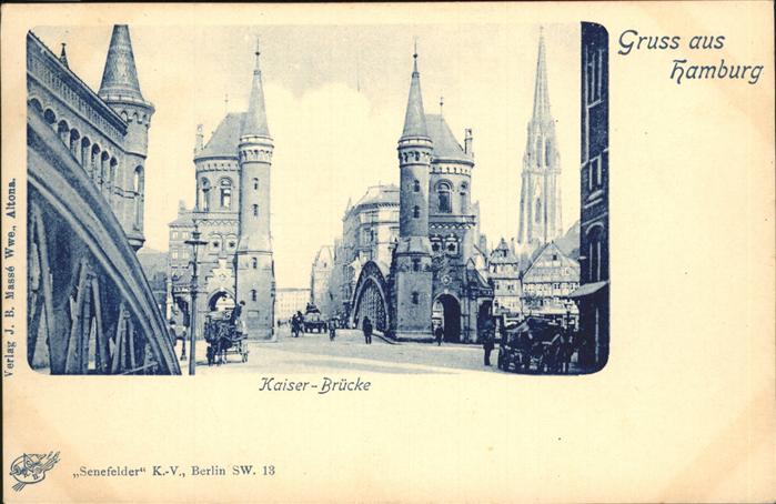 HAMBURG  CITY Kaiser-Bruecke