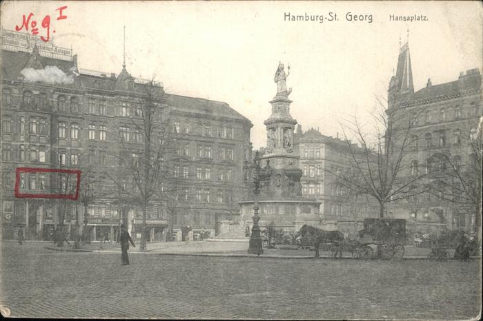HAMBURG  CITY St. Georg Hansaplatz