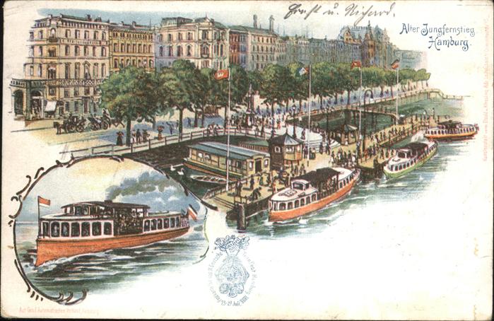 HAMBURG  CITY Alter Jungfernstieg