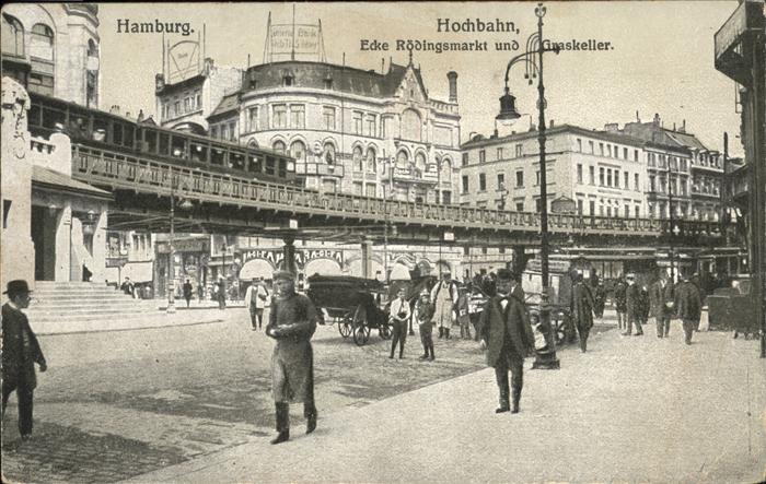 HAMBURG  CITY Hochbahn Roedingsmarkt