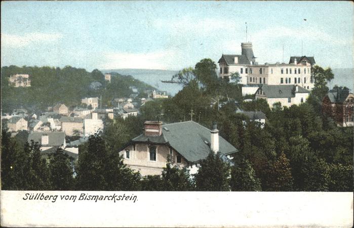 Blankenese Hamburg Süllberg Bismarckstein