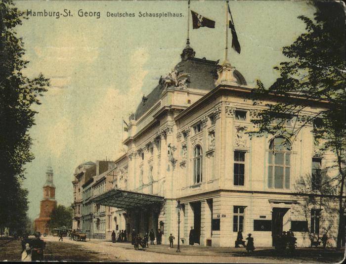 HAMBURG  CITY St. Georg Deutsches Schauspielhaus